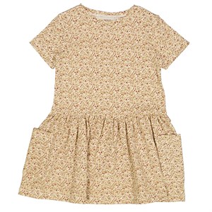 Wheat - Birthe Jersey Kjole, Eggshell Flowers